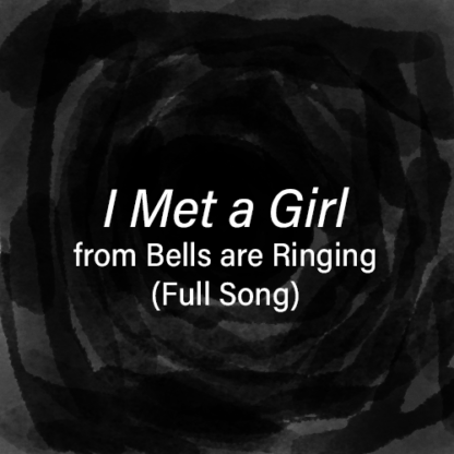 I Met a Girl - Melody - Full - Half Note=175 - F Major